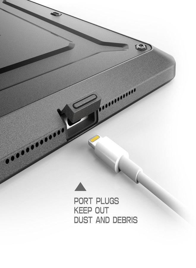 سوبكيس جراب SUPCASE [سلسلة Unicorn Beetle PRO] [شديد التحمل] لجهاز iPad Air 2، [الجيل الثاني] إصدار 2014، جراب حماية هجين متين لكامل الجسم مع واقي شاشة مدمج (أسود) - Image 5